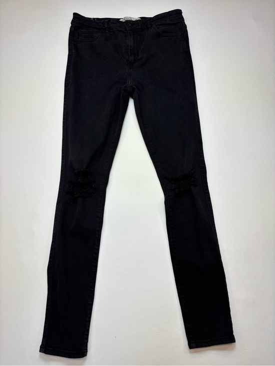 Abercrombie & Fitch Denim - Abercrombie & Fitch Super Skinny High Rise Jeans Black Womens 6R 28x31 Stretch